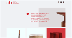 Desktop Screenshot of ob-objet.com